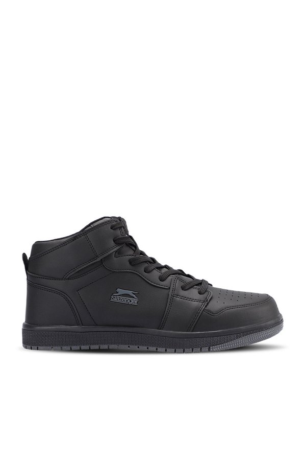 Slazenger LABOR HIGH Sneaker Kadın Ayakkabı Siyah / Siyah