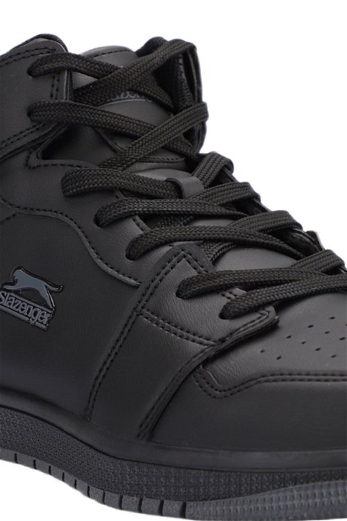 Slazenger LABOR HIGH Sneaker Kadın Ayakkabı Siyah / Siyah
