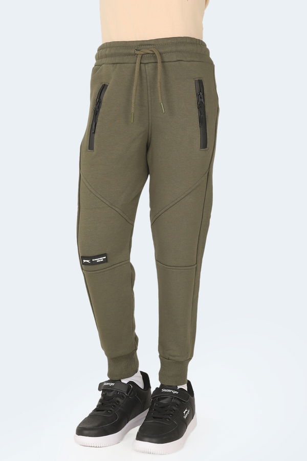 Slazenger LAMYA 2 li Set Unisex Çocuk Haki - Koyu Gri Eşofman Altı Slazenger LAMYA 2 li Set Unisex Çocuk Haki - Koyu Gri Eşofman Altı