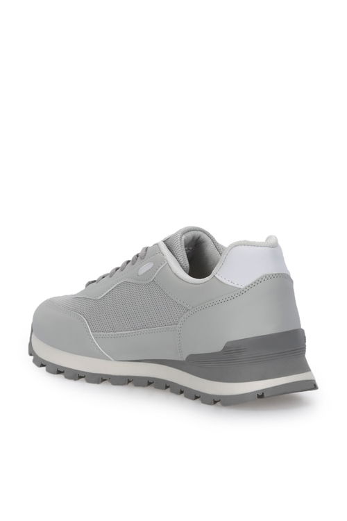 Slazenger LANCER I Erkek Gri / Beyaz Günlük Spor Ayakkabısı