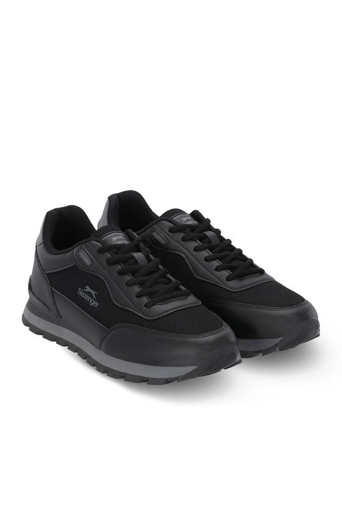 Slazenger LANCER I Erkek Siyah / Siyah Günlük Spor Ayakkabısı