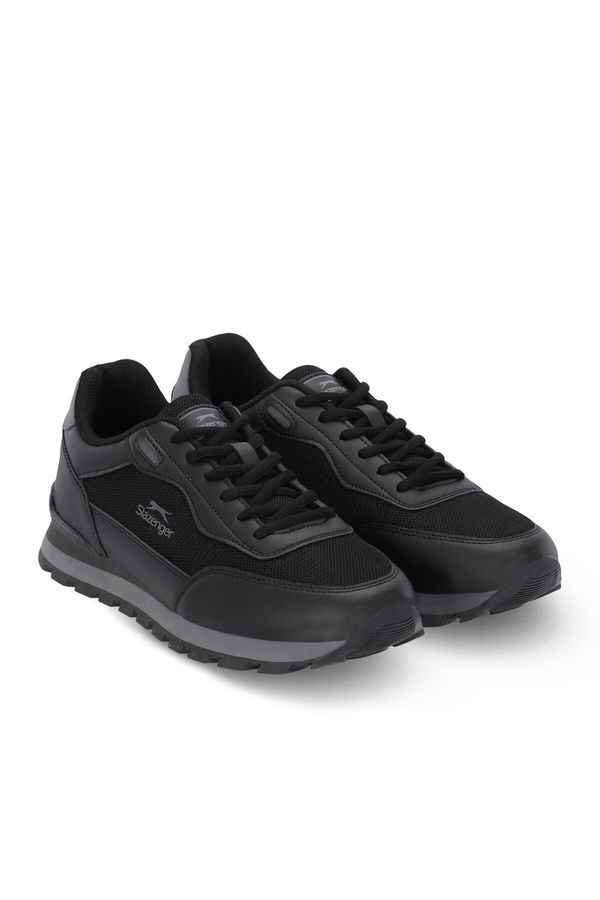 Slazenger LANCER I Erkek Siyah / Siyah Günlük Spor Ayakkabısı
