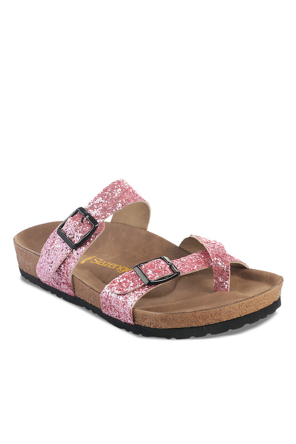 Slazenger LARA Kadın Parmak Arası Kırmızı / Pembe Terlik