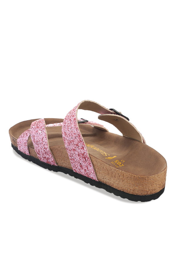 Slazenger LARA Kadın Parmak Arası Kırmızı / Pembe Terlik