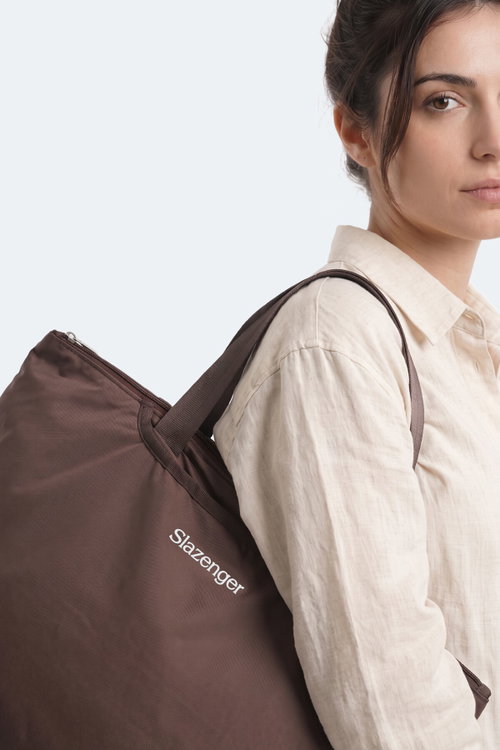 Slazenger LARKON I Unisex Kahve Spor Çantası