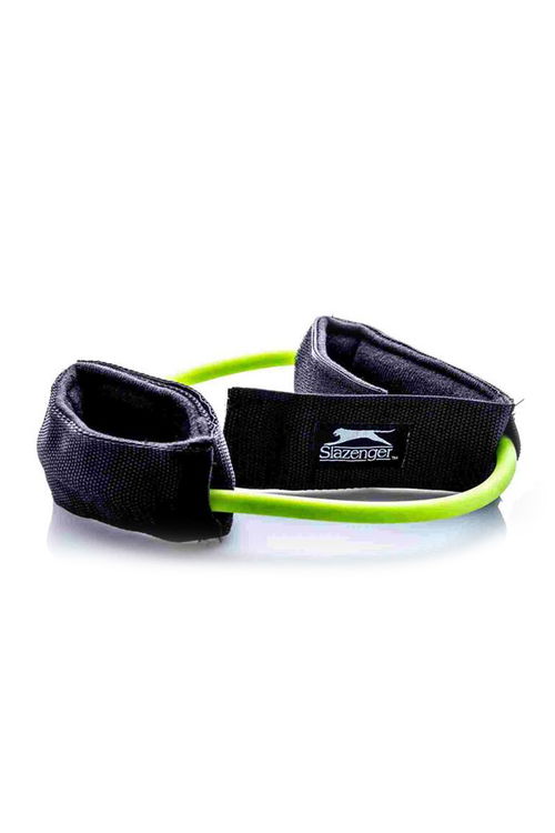 Slazenger Lateral Resistor Ankle Strap Light Unisex Siyah / Yeşil Pilates Aksesuarları