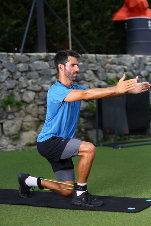 Slazenger Lateral Resistor Ankle Strap Light Unisex Siyah / Yeşil Pilates Aksesuarları