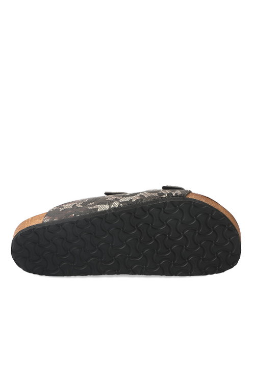 Slazenger LENS Erkek Siyah Kamuflaj Terlik