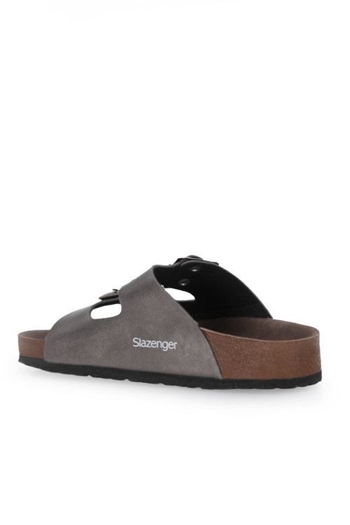 Slazenger LENS Kadın Koyu Gri Terlik