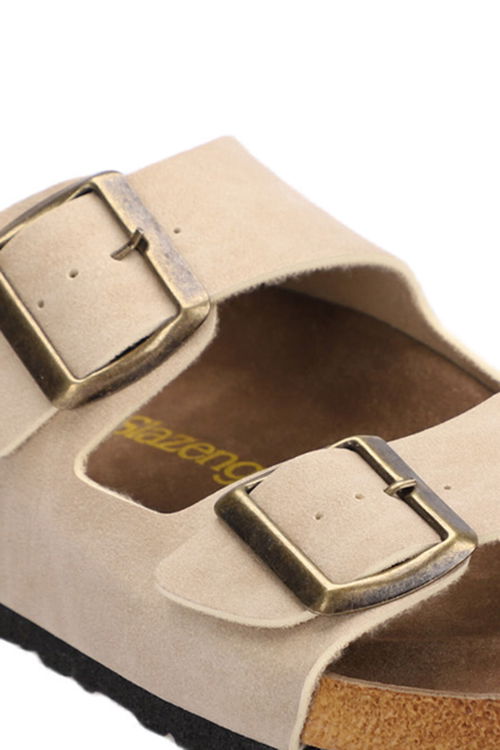 Slazenger LENS Kadın Bej Nubuk Terlik Slazenger LENS Kadın Bej Nubuk Terlik