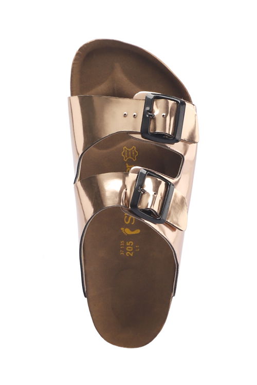 Slazenger LENS Kadın Gümüş Rugan Terlik