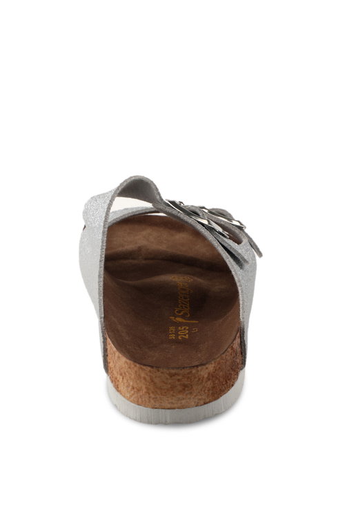 Slazenger LENS Kadın Gümüş Sim Terlik