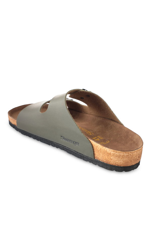 Slazenger LENS Erkek Haki Terlik