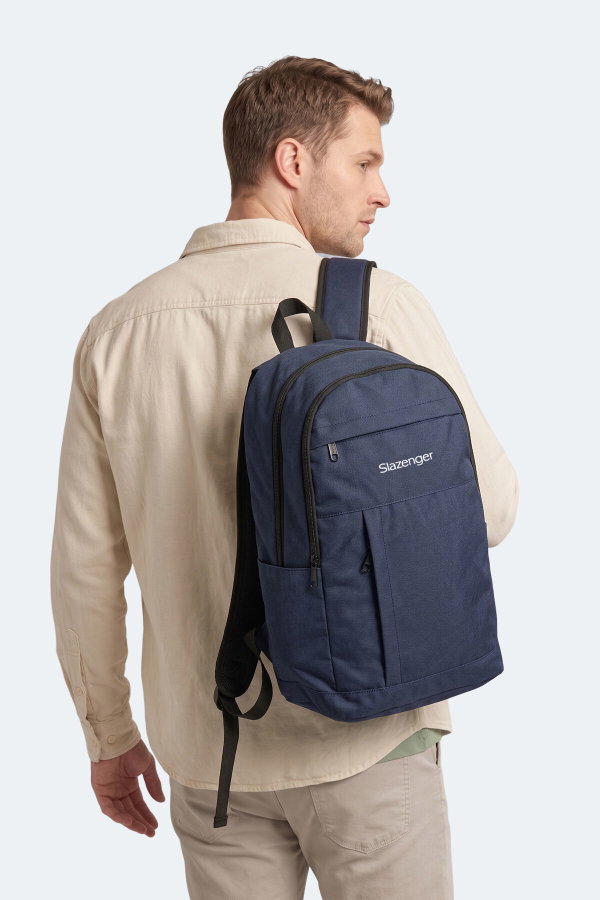Slazenger LEROY Unisex Lacivert Sırt Çantası