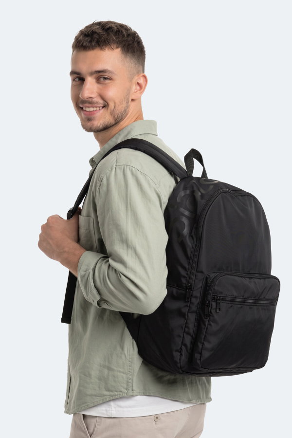Slazenger LIFELOG I Unisex Siyah Seyahat Çantası