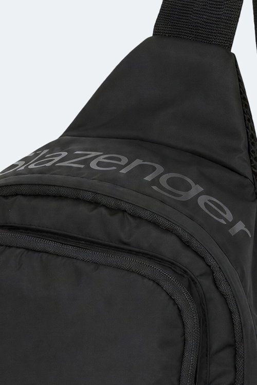 Slazenger LOONY I Unisex Siyah Bel Çantası