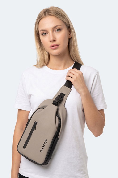 Slazenger LORIS Unisex Gri Çapraz Çanta