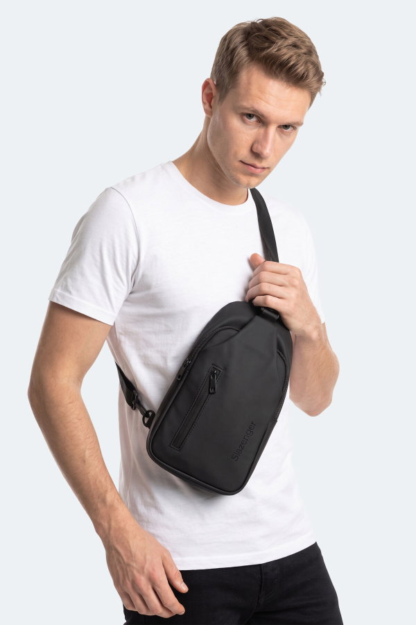 Slazenger LORIS Unisex Siyah Çapraz Çanta