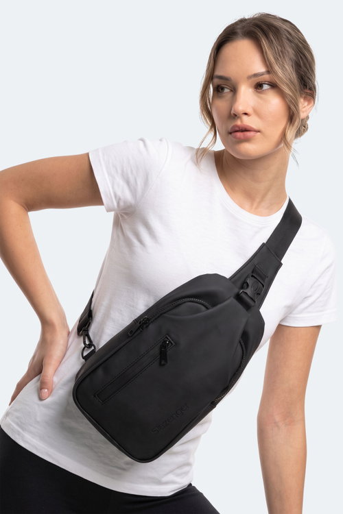 Slazenger LORIS Unisex Siyah Çapraz Çanta