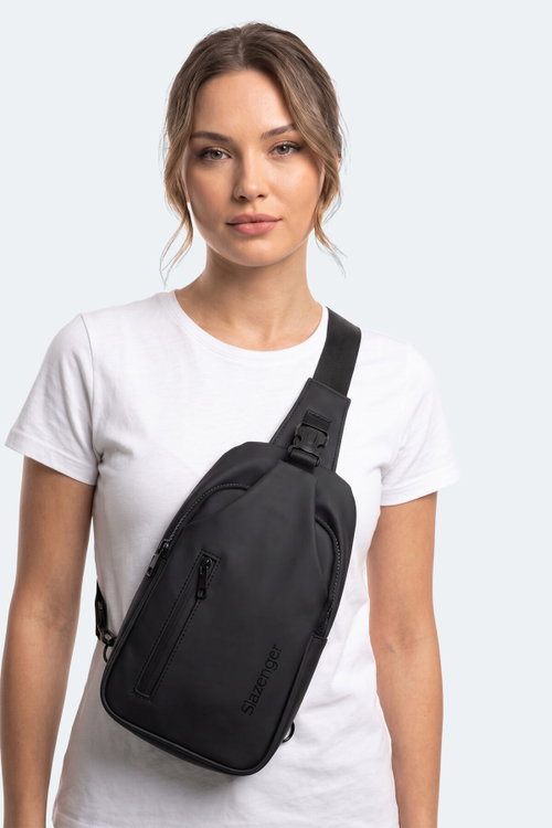 Slazenger LORIS Unisex Siyah Çapraz Çanta