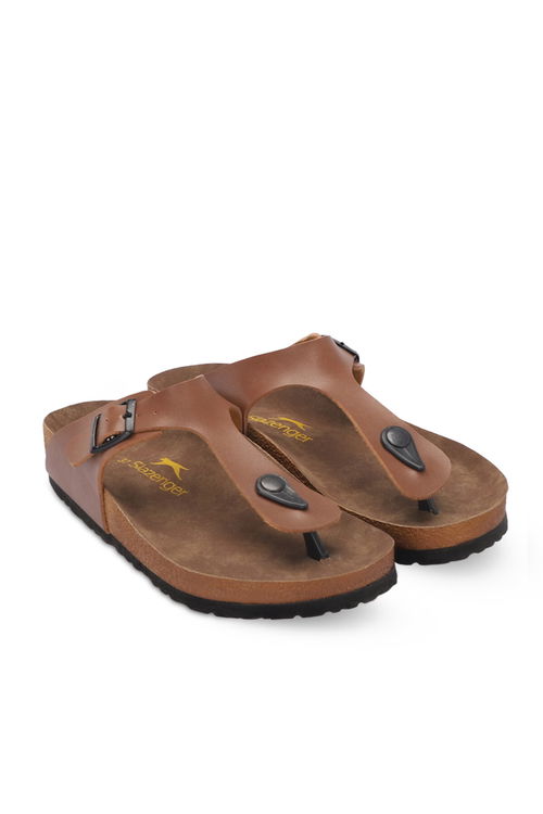 Slazenger LUKE Kadın Parmak Arası Taba Terlik