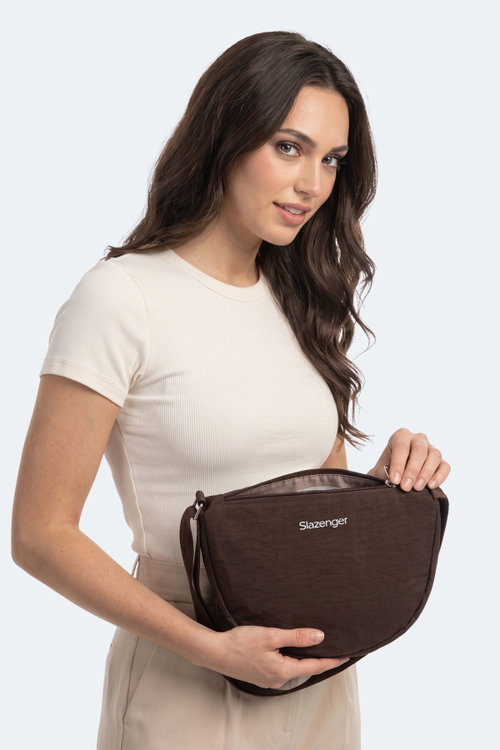 Slazenger LUREVIA Kadın Kahve Omuz Çantası
