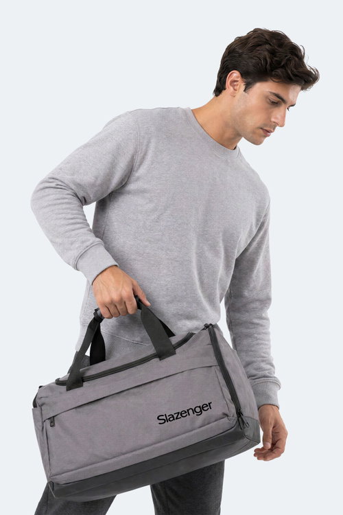 Slazenger LUXERA Unisex Koyu Gri Spor Çantası