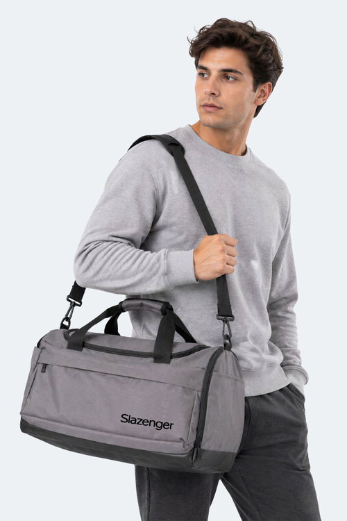 Slazenger LUXERA Unisex Koyu Gri Spor Çantası
