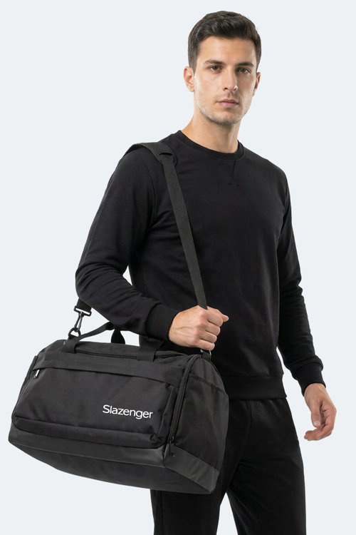 Slazenger LUXERA Unisex Siyah Spor Çantası