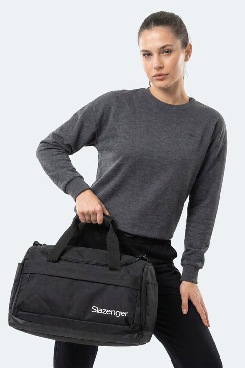 Slazenger LUXERA Unisex Siyah Spor Çantası