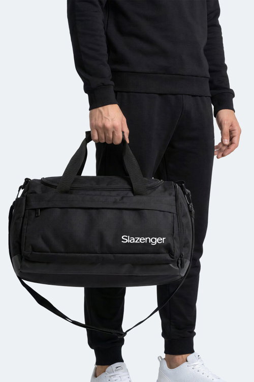 Slazenger LUXERA Unisex Siyah Spor Çantası