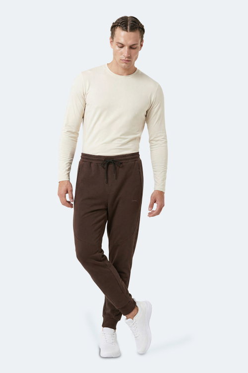 Slazenger MABON Erkek Kahve Eşofman Altı