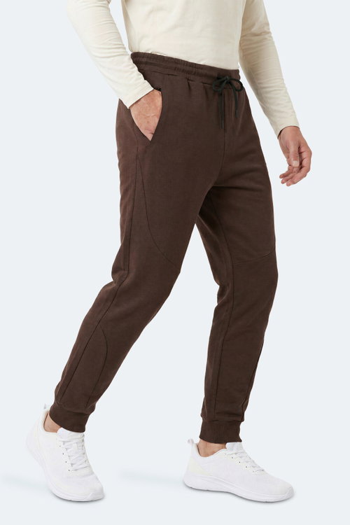 Slazenger MABON Erkek Kahve Eşofman Altı