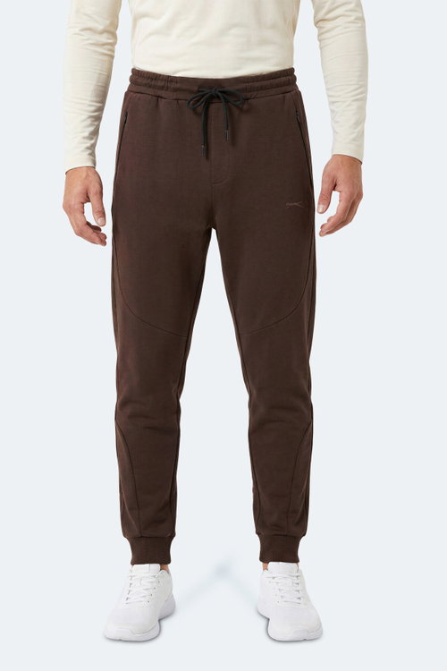 Slazenger MABON Erkek Kahve Eşofman Altı