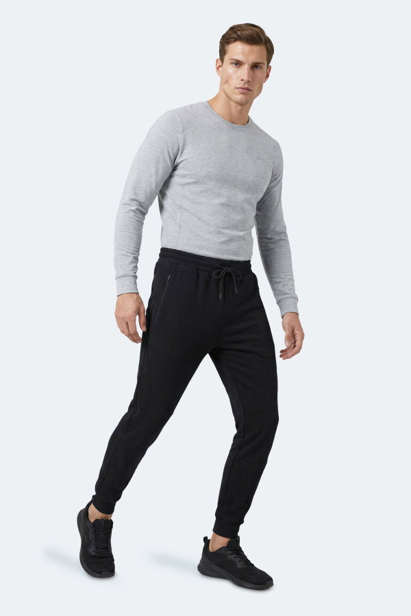 Slazenger MABON Erkek Siyah Eşofman Altı