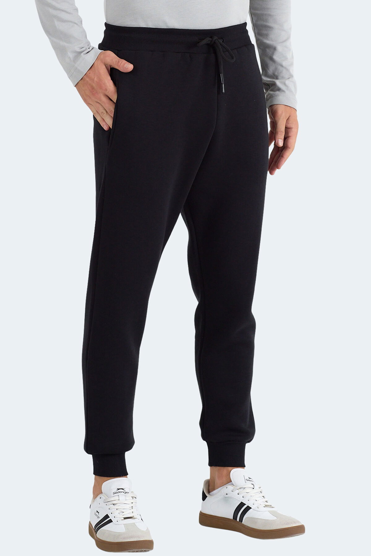 Slazenger MACH I Erkek Siyah Eşofman Altı - Thumbnail