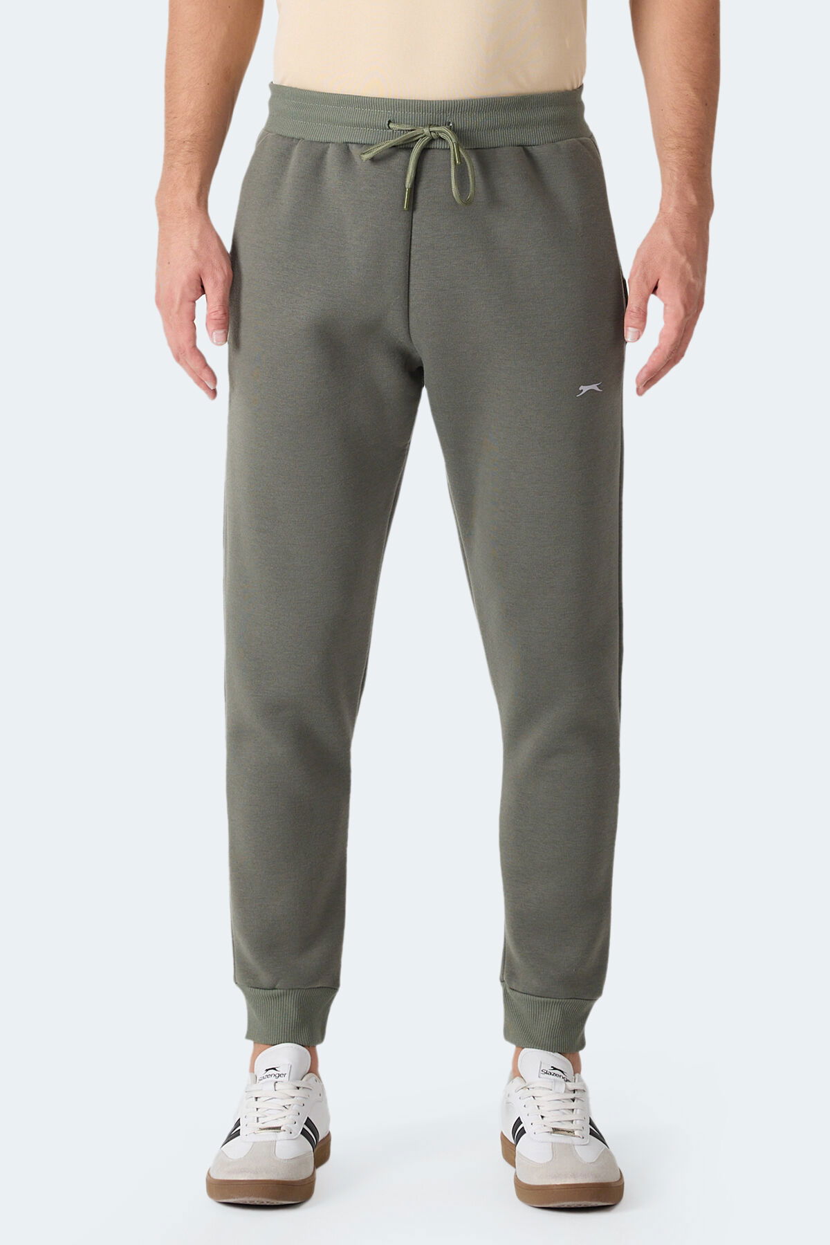 Slazenger MACH I Erkek Haki Eşofman Altı - Thumbnail