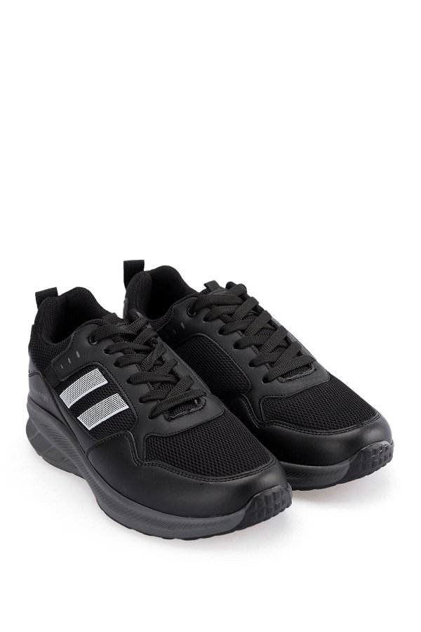 Slazenger MAGMA I Sneaker Kadın Ayakkabı Siyah / Koyu Gri