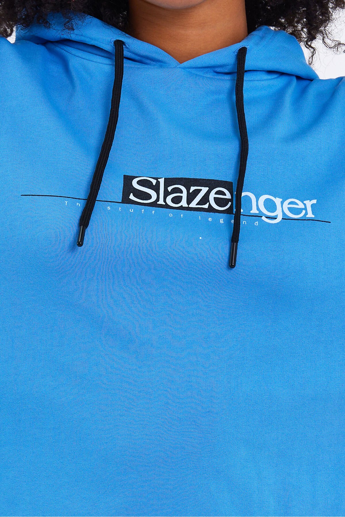 Slazenger MAGNET Kadın Sweatshirt Indigo - Thumbnail