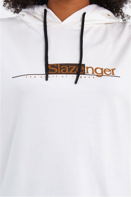 Slazenger MAGNET Kadın Sweatshirt Krem