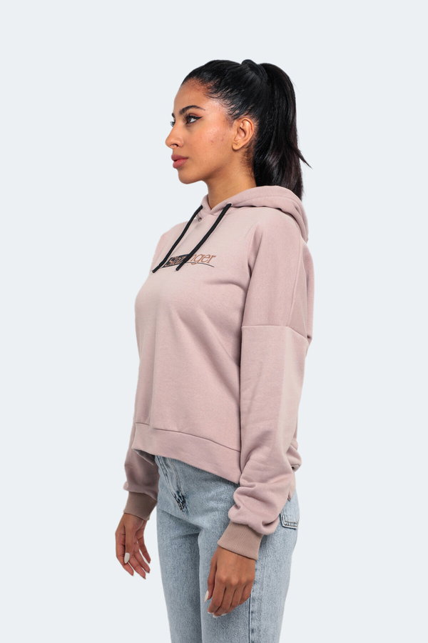 Slazenger MAGNET Kadın Vizon Sweatshirt