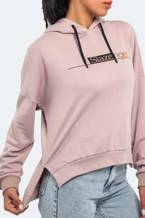 Slazenger MAGNET Kadın Vizon Sweatshirt