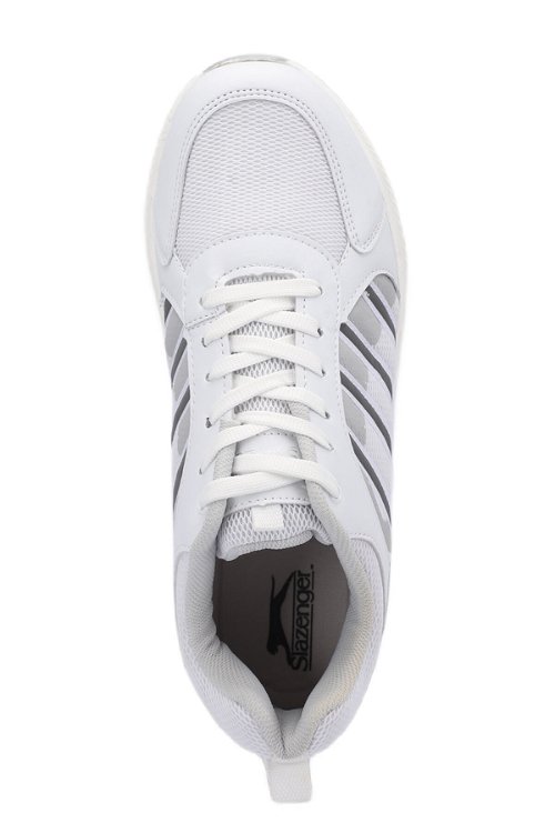 Slazenger MAHIN I Sneaker Kadın Ayakkabı Beyaz / Gümüş