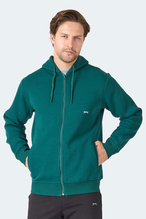 Slazenger MAJESTIC I Erkek Koyu Yeşil Sweatshirt