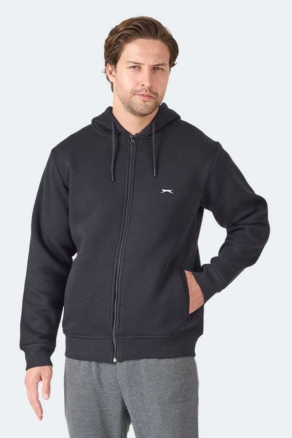 Slazenger MAJESTIC I Erkek Siyah Sweatshirt