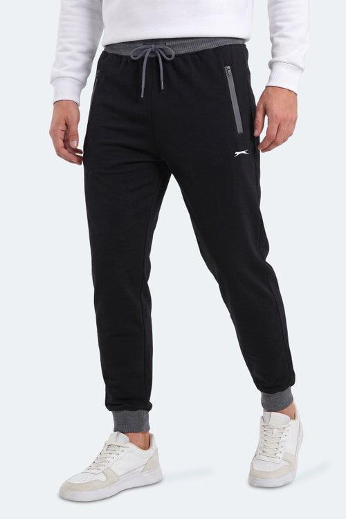 Slazenger MAKAR Erkek Siyah Eşofman Altı