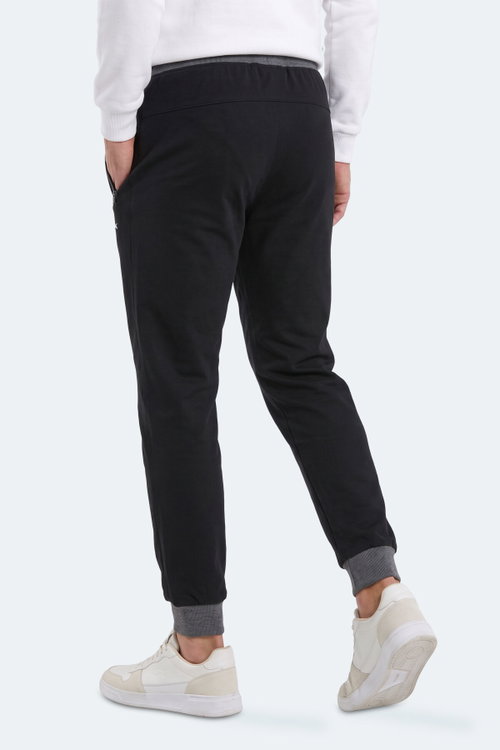 Slazenger MAKAR Erkek Siyah Eşofman Altı