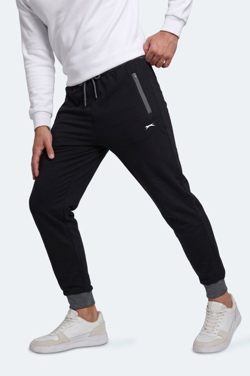 Slazenger MAKAR Erkek Siyah Eşofman Altı
