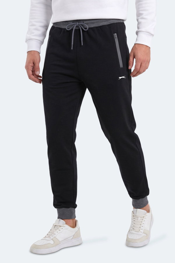 Slazenger MAKAR Erkek Siyah Eşofman Altı