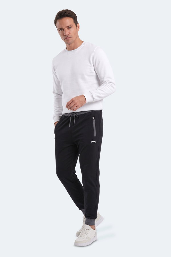 Slazenger MAKAR Erkek Siyah Eşofman Altı